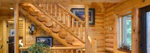 Kako narediti lestev v leseni hiši