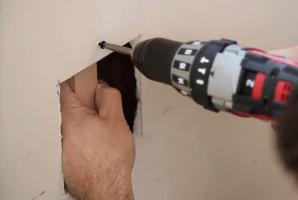 Zanesljiv način za tesnjenje luknje v drywall: nasvete mojstra