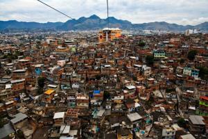 Značilnosti gradnje hiš v Braziliji. Favela