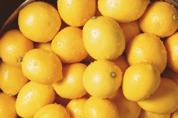 Citronska vode določa hidracijo